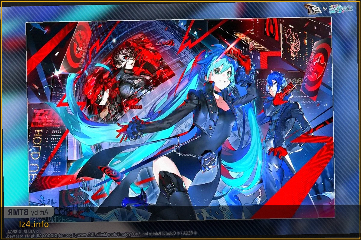 Hatsune Miku x Persona 5 Royal: Nueva Figura Fuwa Puchi en Project Sekai