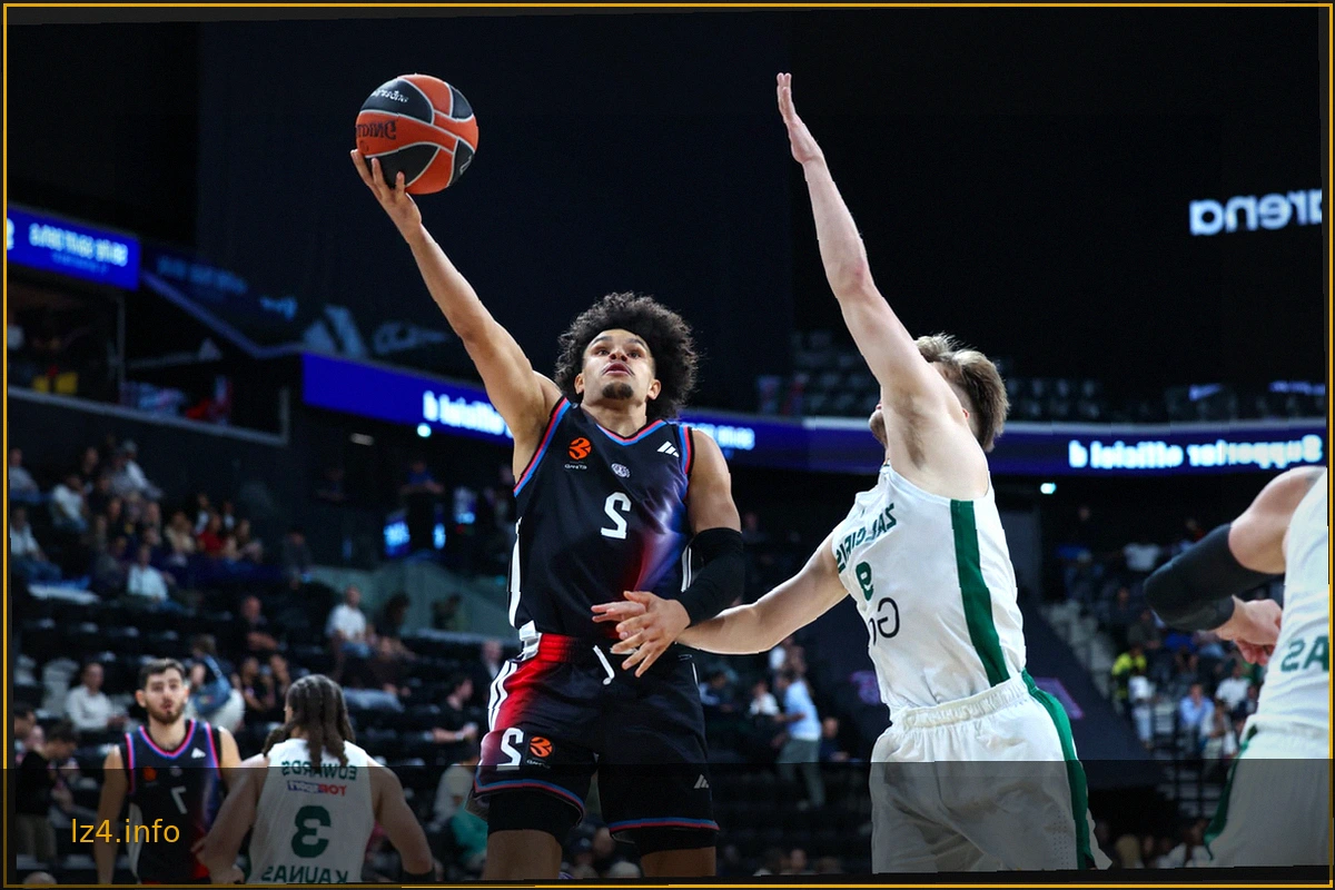 Paris Basketball Claims First Euroleague Victory Over Zalgiris Kaunas